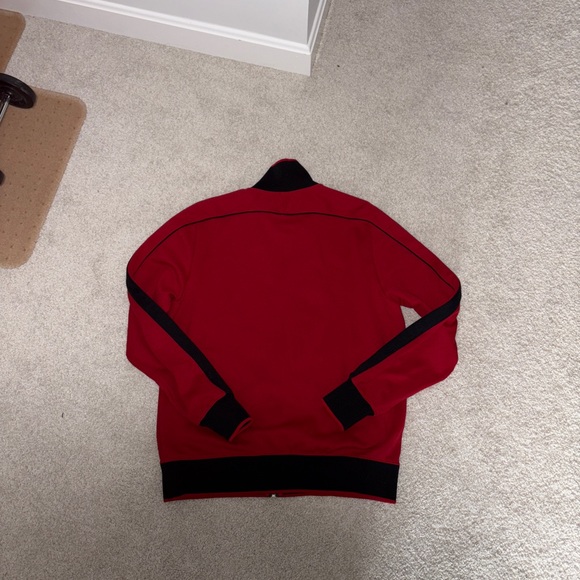 Nike red and black zip up jacket size L - Picture 4 of 4